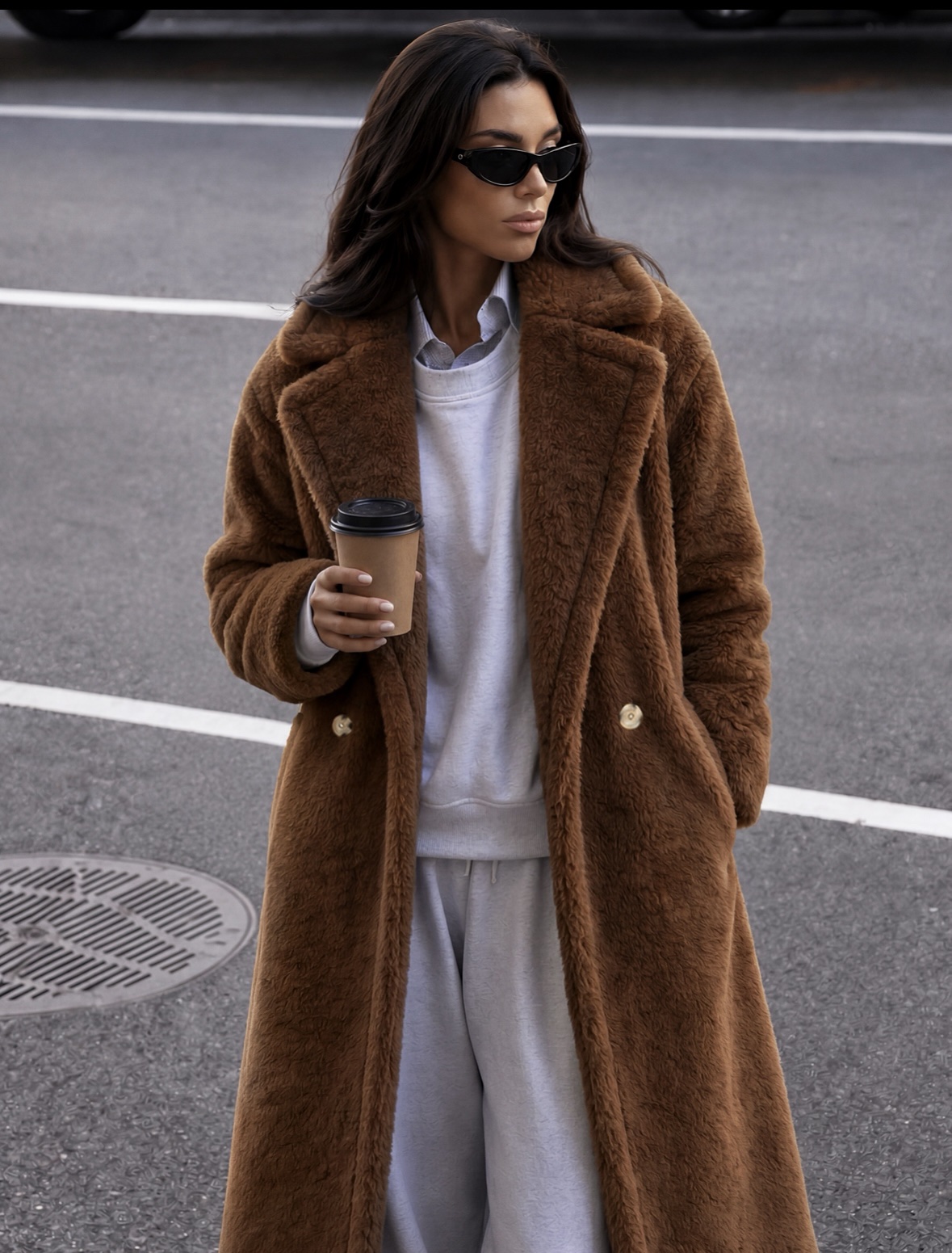 Teddy Wool Coat