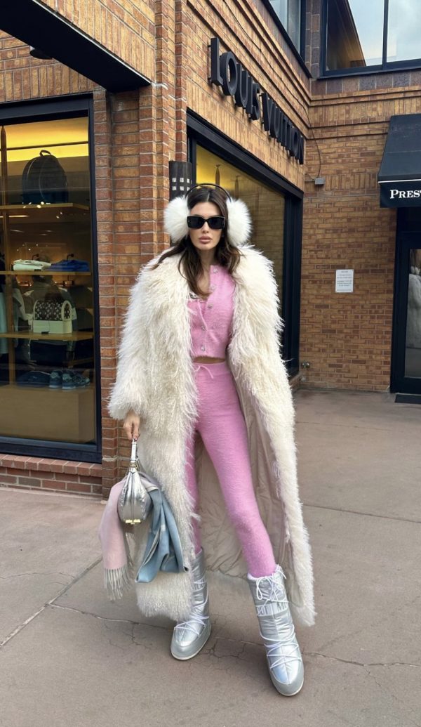 Sofia Fox Fur ear muffs