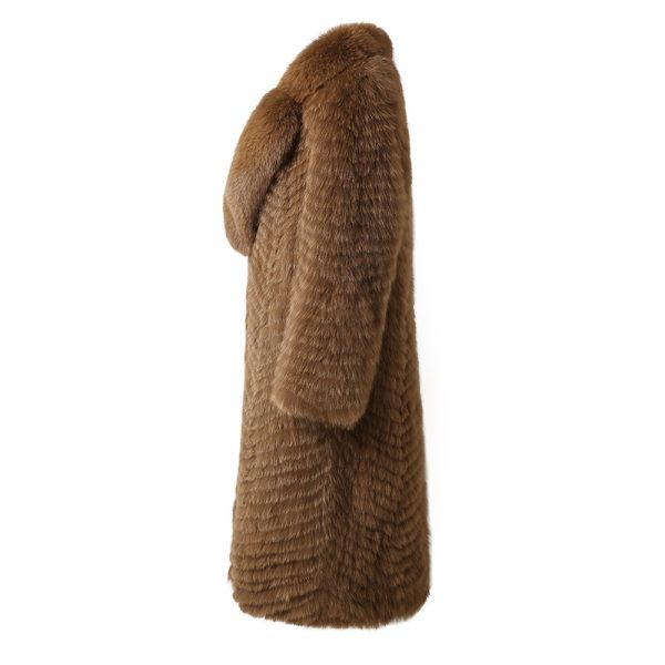 Celine Fox Fur Chocolate
